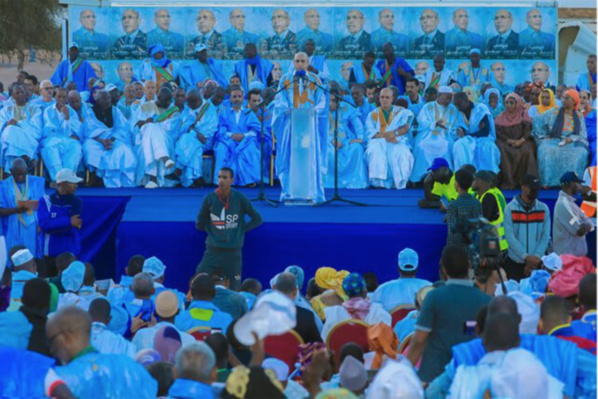 Présidentielles 2024 : A Kaédi, Ghazouani présente les grandes lignes de son programme électoral Présidentielles 2024 : A Kaédi, Ghazouani présente les grandes lignes de son programme électoral