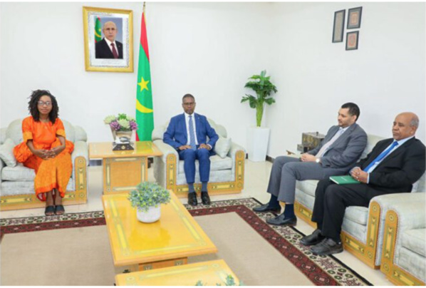 Le Premier ministre reçoit le représentant résident du FMI en Mauritanie Le Premier ministre reçoit le représentant résident du FMI en Mauritanie