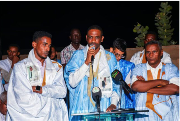 Présidentielle 2024 : Le candidat Elid Mohameden MBareck organise un meeting de campagne à Boutilimit Présidentielle 2024 : Le candidat Elid Mohameden MBareck organise un meeting de campagne à Boutilimit