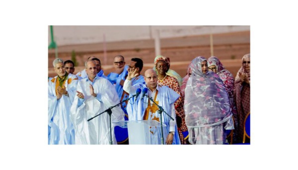 Présidentielles de 2024: Le candidat Mohamed Ould Cheikh El Ghazouani passe en revue les grandes lignes de son programme électoral à Tidjikja Présidentielles de 2024: Le candidat Mohamed Ould Cheikh El Ghazouani passe en revue les grandes lignes de son programme électoral à Tidjikja