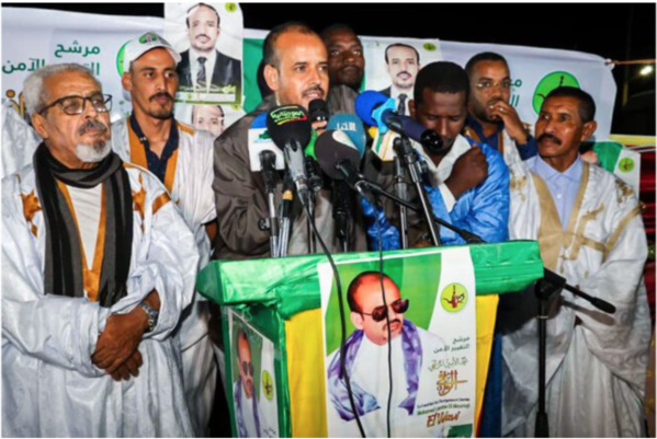 Présidentielle 2024 : Le candidat Mohamed Lemine El Mourtaji El Wafi tient un meeting de campagne à Nouakchott Nord Présidentielle 2024 : Le candidat Mohamed Lemine El Mourtaji El Wafi tient un meeting de campagne à Nouakchott Nord