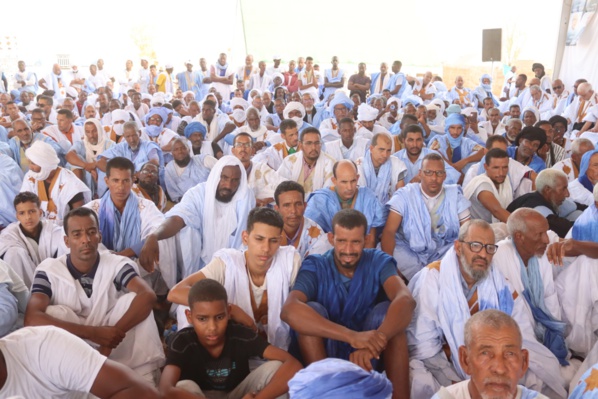 Photos : au profit de la campagne de Ghazouani au Tagant, le D.G de Taazour S.E Hamoud Ould M'Hamed a organisé une impressionnante manifestation politique Photos : au profit de la campagne de Ghazouani au Tagant, le D.G de Taazour S.E Hamoud Ould M'Hamed a organisé une impressionnante manifestation politique