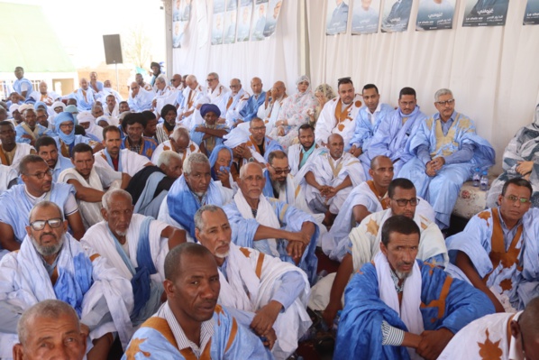 Photos : au profit de la campagne de Ghazouani au Tagant, le D.G de Taazour S.E Hamoud Ould M'Hamed a organisé une impressionnante manifestation politique Photos : au profit de la campagne de Ghazouani au Tagant, le D.G de Taazour S.E Hamoud Ould M'Hamed a organisé une impressionnante manifestation politique