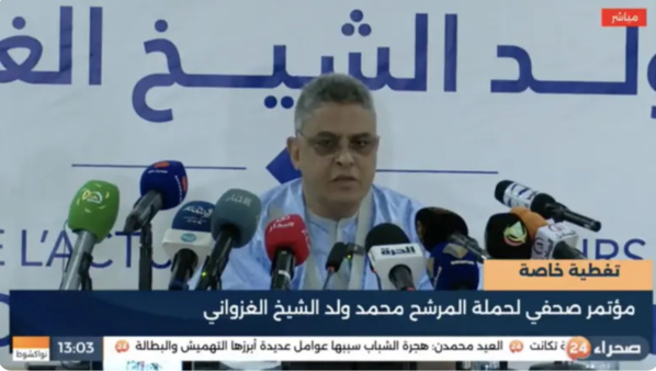 Le porte-parole du candidat Ghazouani : « nous sommes convaincu d’une victoire confortable au premier tour » Le porte-parole du candidat Ghazouani : « nous sommes convaincu d’une victoire confortable au premier tour »
