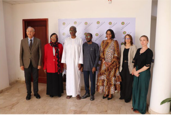 Le président du Conseil constitutionnel reçoit une mission de l’OIF Le président du Conseil constitutionnel reçoit une mission de l’OIF