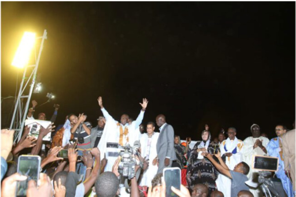 Présidentielle 2024 : Le candidat Biram Dah Abeid préside un meeting électoral à Sebkha, Nouakchott Ouest Présidentielle 2024 : Le candidat Biram Dah Abeid préside un meeting électoral à Sebkha, Nouakchott Ouest