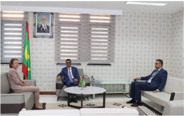 Le ministre de l’Economie reçoit l’ambassadrice d’Allemagne Le ministre de l’Economie reçoit l’ambassadrice d’Allemagne