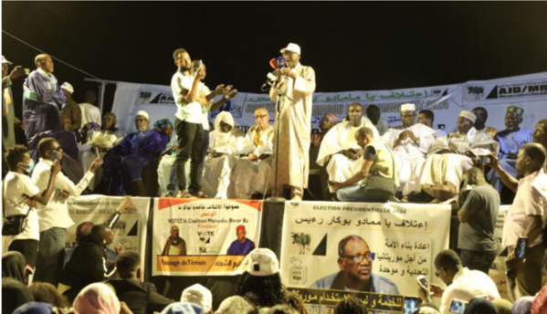 Le candidat à la Présidentielle de 2024, Mamadou Bocar Ba clôture sa campagne électorale Le candidat à la Présidentielle de 2024, Mamadou Bocar Ba clôture sa campagne électorale
