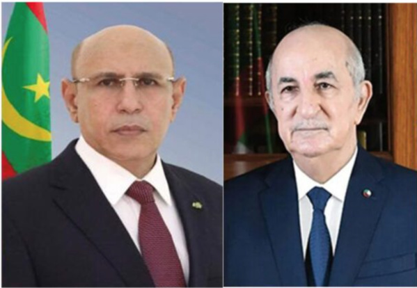 Le Président de la République reçoit les félicitations du Président de l’Algérie à l’occasion de sa réélection Le Président de la République reçoit les félicitations du Président de l’Algérie à l’occasion de sa réélection