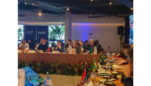 Notre pays préside la mission de l’Union Africaine à la troisième réunion des émissaires des dirigeants du G 20 Notre pays préside la mission de l’Union Africaine à la troisième réunion des émissaires des dirigeants du G 20