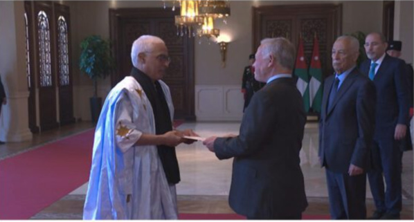 L’ambassadeur de Mauritanie auprès du Royaume de Jordanie présente ses lettres de créance L’ambassadeur de Mauritanie auprès du Royaume de Jordanie présente ses lettres de créance