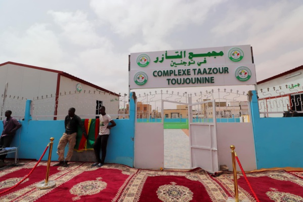 Le Délégué Général inaugure une nouvelle mosquée équipée à Hayat Jedida et un complexe TAAZOUR à Toujounine Le Délégué Général inaugure une nouvelle mosquée équipée à Hayat Jedida et un complexe TAAZOUR à Toujounine