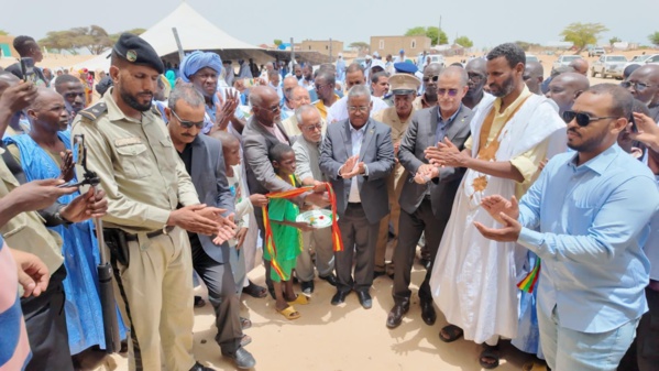 Taazour : inauguration d'une école primaire dans la localité d’Ebden, arrondissement de Ndiago, moughataa de Keur-Macène Taazour : inauguration d'une école primaire dans la localité d’Ebden, arrondissement de Ndiago, moughataa de Keur-Macène