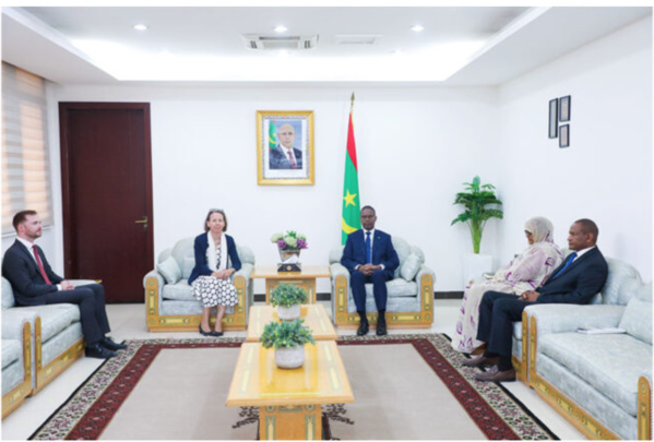 Le Premier ministre reçoit l’ambassadrice d’Allemagne Le Premier ministre reçoit l’ambassadrice d’Allemagne