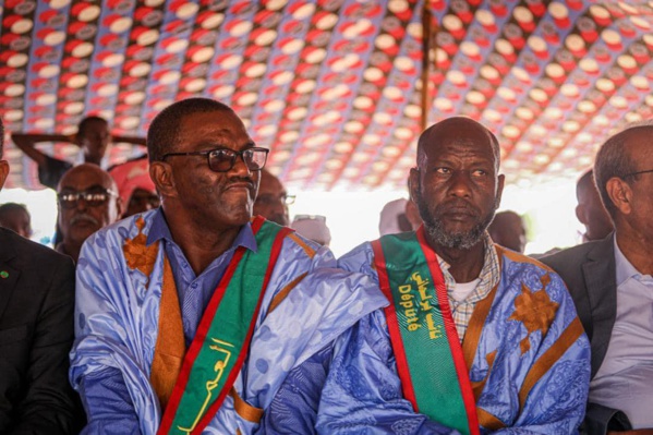 Taazour au Trarza : inauguration et lancement de plusieurs projets de développement par le Délégué Général S.E Hamoud Ould M'Hamed Taazour au Trarza : inauguration et lancement de plusieurs projets de développement par le Délégué Général S.E Hamoud Ould M'Hamed