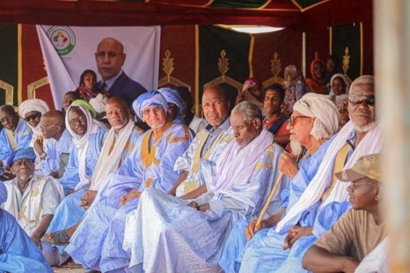 Taazour au Trarza : inauguration et lancement de plusieurs projets de développement par le Délégué Général S.E Hamoud Ould M'Hamed Taazour au Trarza : inauguration et lancement de plusieurs projets de développement par le Délégué Général S.E Hamoud Ould M'Hamed