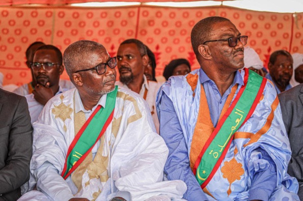 Taazour au Trarza : inauguration et lancement de plusieurs projets de développement par le Délégué Général S.E Hamoud Ould M'Hamed Taazour au Trarza : inauguration et lancement de plusieurs projets de développement par le Délégué Général S.E Hamoud Ould M'Hamed