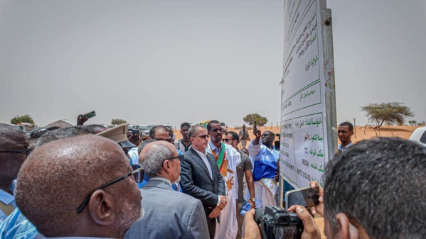 Taazour au Trarza : inauguration et lancement de plusieurs projets de développement par le Délégué Général S.E Hamoud Ould M'Hamed Taazour au Trarza : inauguration et lancement de plusieurs projets de développement par le Délégué Général S.E Hamoud Ould M'Hamed