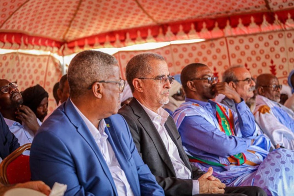 Taazour au Trarza : inauguration et lancement de plusieurs projets de développement par le Délégué Général S.E Hamoud Ould M'Hamed Taazour au Trarza : inauguration et lancement de plusieurs projets de développement par le Délégué Général S.E Hamoud Ould M'Hamed
