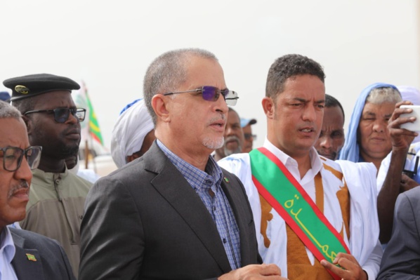 Taazour au Trarza : inauguration et lancement de plusieurs projets de développement par le Délégué Général S.E Hamoud Ould M'Hamed Taazour au Trarza : inauguration et lancement de plusieurs projets de développement par le Délégué Général S.E Hamoud Ould M'Hamed