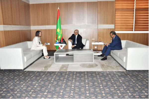 Le président de l’Assemblée nationale reçoit l’ambassadrice allemande Le président de l’Assemblée nationale reçoit l’ambassadrice allemande