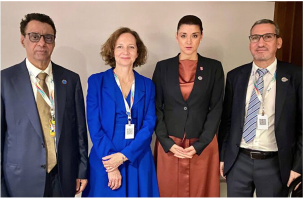 Le ministre de l’Économie et le gouverneur de la BCM rencontrent la présidente du groupe GAFI Le ministre de l’Économie et le gouverneur de la BCM rencontrent la présidente du groupe GAFI