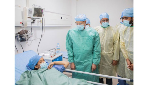 Le Président de la République se rassure de la santé d’une fille qui a subi une opération de greffe d’un rein au Centre National de Cardiologie Le Président de la République se rassure de la santé d’une fille qui a subi une opération de greffe d’un rein au Centre National de Cardiologie