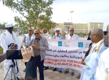 Les ex employés d’Air Mauritanie attendent toujours le payement de leurs droits Les ex employés d’Air Mauritanie attendent toujours le payement de leurs droits
