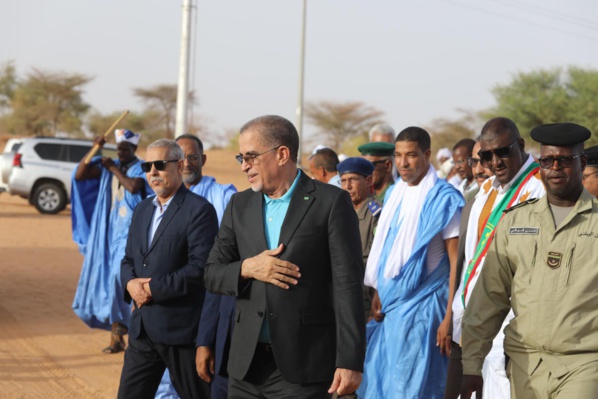 Le délégué général de TAAZOUR pose la première pierre pour la réalisation de 173 ouvrages hydrauliques Le délégué général de TAAZOUR pose la première pierre pour la réalisation de 173 ouvrages hydrauliques