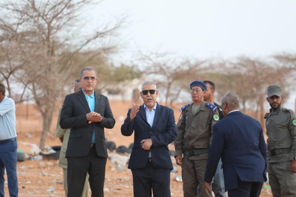 Le délégué général de TAAZOUR pose la première pierre pour la réalisation de 173 ouvrages hydrauliques Le délégué général de TAAZOUR pose la première pierre pour la réalisation de 173 ouvrages hydrauliques