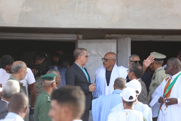 Le délégué général de TAAZOUR pose la première pierre pour la réalisation de 173 ouvrages hydrauliques Le délégué général de TAAZOUR pose la première pierre pour la réalisation de 173 ouvrages hydrauliques