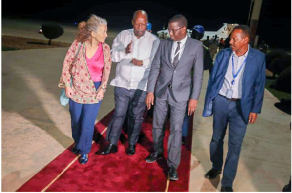 Arrivée à Nouakchott du Représentant spécial du Secrétaire général de l’ONU pour l’Afrique de l’Ouest et le Sahel Arrivée à Nouakchott du Représentant spécial du Secrétaire général de l’ONU pour l’Afrique de l’Ouest et le Sahel