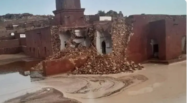 Un pan de l’histoire de Walata emporté par les eaux de pluie Un pan de l’histoire de Walata emporté par les eaux de pluie