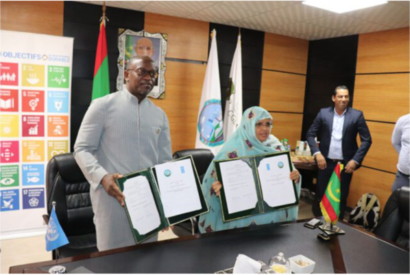 Signature d’un protocole d’accord entre la Région de Nouakchott et le Programme des Nations Unies pour le Développement Signature d’un protocole d’accord entre la Région de Nouakchott et le Programme des Nations Unies pour le Développement