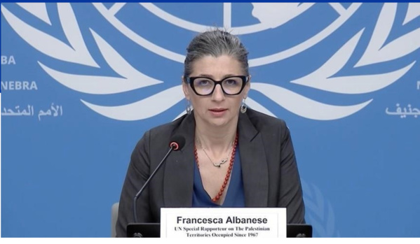 Bombardement d'une école à Gaza : la rapporteure spéciale de l'ONU pour la Palestine accuse Israël de « génocide » Bombardement d'une école à Gaza : la rapporteure spéciale de l'ONU pour la Palestine accuse Israël de « génocide »