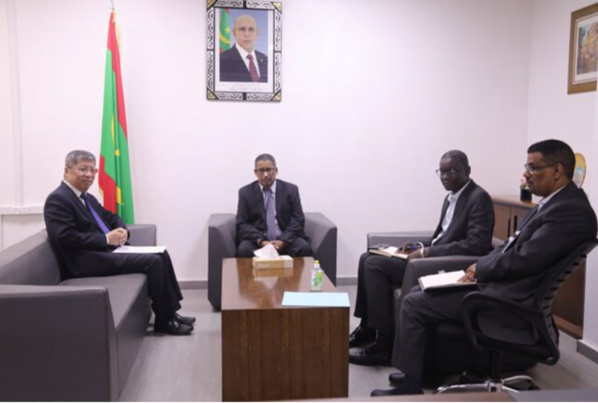 Le ministre de l’Équipement et des Transports reçoit l’ambassadeur de Chine Le ministre de l’Équipement et des Transports reçoit l’ambassadeur de Chine