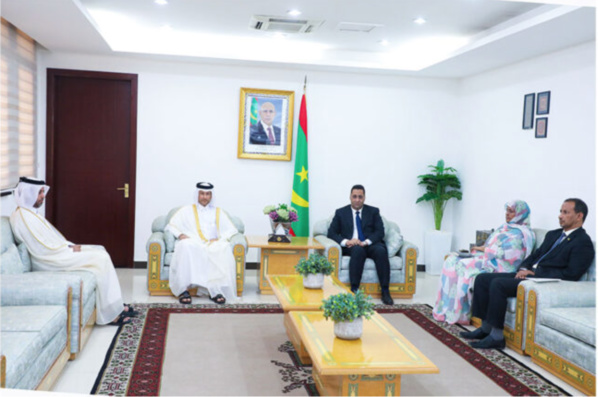 Le Premier ministre reçoit l’ambassadeur du Qatar Le Premier ministre reçoit l’ambassadeur du Qatar