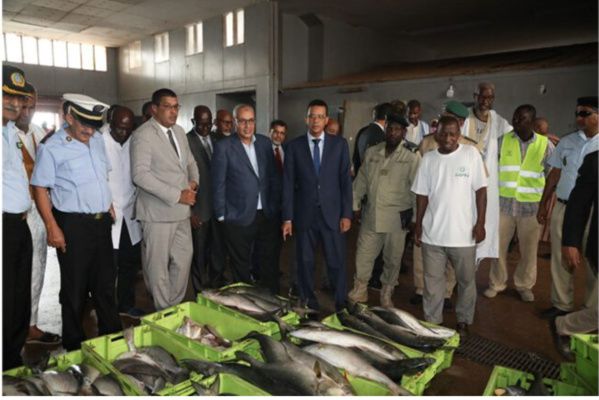 Le ministre de la Pêche, des Infrastructures maritimes et portuaires visite plusieurs organisations de son département Le ministre de la Pêche, des Infrastructures maritimes et portuaires visite plusieurs organisations de son département