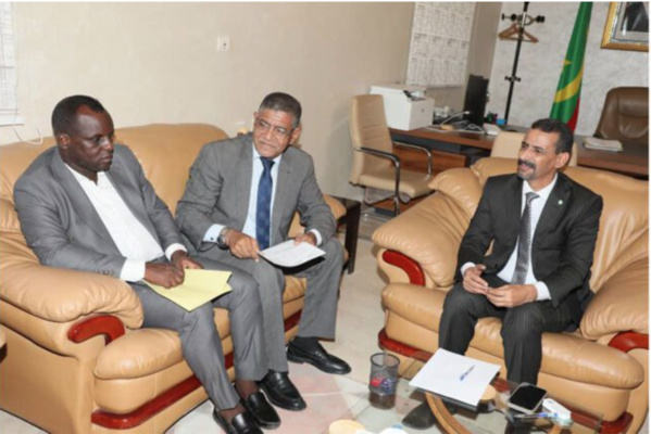 Le ministre de la Culture reçoit le président et les membres du bureau exécutif du SJM Le ministre de la Culture reçoit le président et les membres du bureau exécutif du SJM