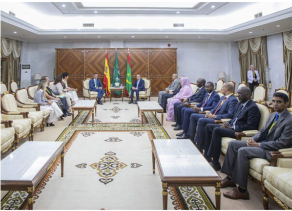 Le Président de la République s’entretient avec le chef du gouvernement espagnol Le Président de la République s’entretient avec le chef du gouvernement espagnol