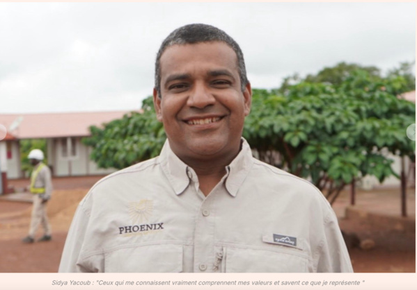 Yacoub Sidya, PDG de MSS Security, Global Aviation et Phoenix Precious Metals Yacoub Sidya, PDG de MSS Security, Global Aviation et Phoenix Precious Metals