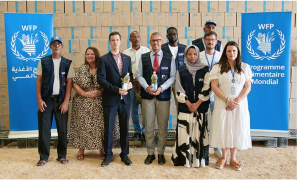 Le chargé d’affaires de l’ambassade d’Ukraine visite les entrepôts de l’aide fournie à la Mauritanie Le chargé d’affaires de l’ambassade d’Ukraine visite les entrepôts de l’aide fournie à la Mauritanie