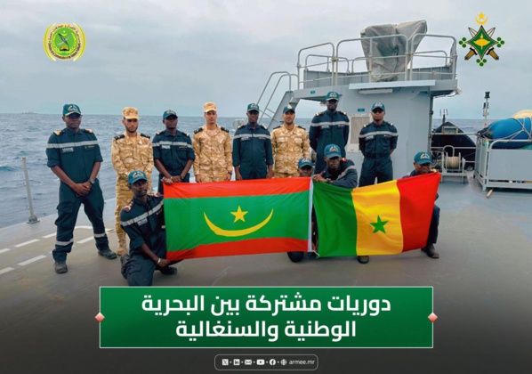 Patrouilles conjointes des armées mauritaniennes et sénégalaises pour faire face au trafic et à la migration Patrouilles conjointes des armées mauritaniennes et sénégalaises pour faire face au trafic et à la migration