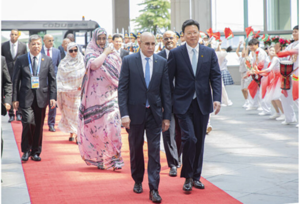 Arrivée à Pékin du Président de la République, Président en exercice de l’Union Africaine Arrivée à Pékin du Président de la République, Président en exercice de l’Union Africaine