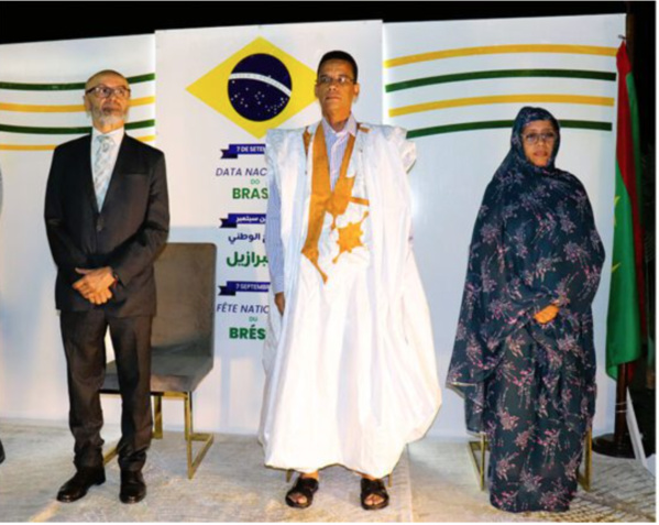 L’ambassadeur du Brésil à Nouakchott organise une réception à l’occasion de la fête nationale de son pays L’ambassadeur du Brésil à Nouakchott organise une réception à l’occasion de la fête nationale de son pays