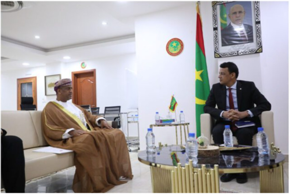 Mauritanie – Sultanat d’Oman : Renforcement de la coopération bilatérale dans le domaine de la transformation numérique Mauritanie – Sultanat d’Oman : Renforcement de la coopération bilatérale dans le domaine de la transformation numérique