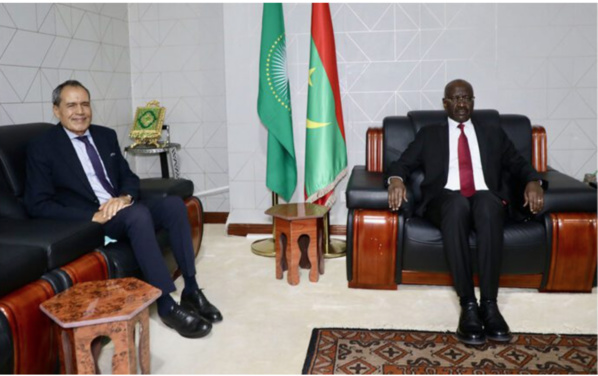 Le ministre des Affaires étrangères reçoit l’ambassadeur du Maroc Le ministre des Affaires étrangères reçoit l’ambassadeur du Maroc