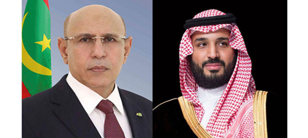 Le Président de la République félicite le prince héritier d’Arabie saoudite Le Président de la République félicite le prince héritier d’Arabie saoudite