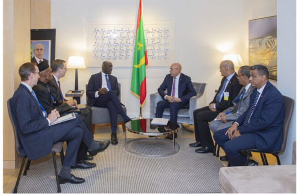 Le Président de la République et Président de l’Union Africaine rencontre le Directeur Général de la Société Financière Internationale Le Président de la République et Président de l’Union Africaine rencontre le Directeur Général de la Société Financière Internationale