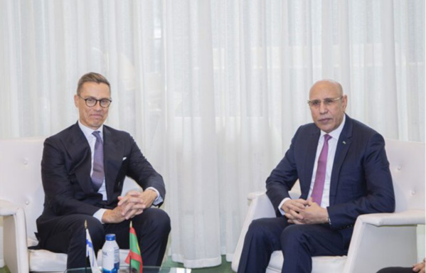 Le Président de la République, Président de l’Union africaine rencontre le Président de la République de Finlande Le Président de la République, Président de l’Union africaine rencontre le Président de la République de Finlande